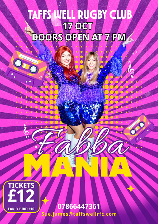 Fabba Mania – ABBA Tribute Night