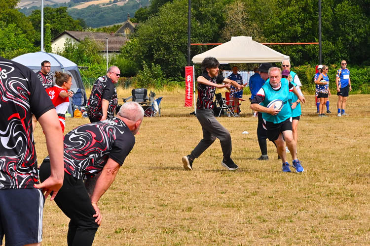 Taff's Well Walking Rugby — action shot 8